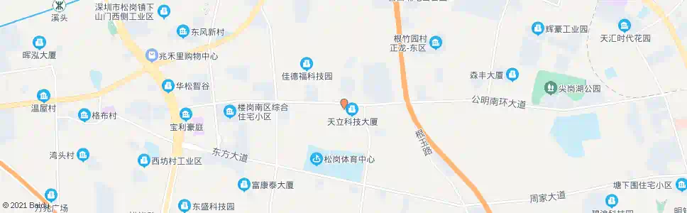 深圳创裕工业园_公交站地图_深圳公交_妙搜公交查询2024