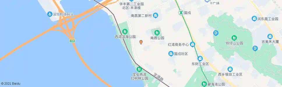 深圳南昌工业园_公交站地图_深圳公交_妙搜公交查询2024