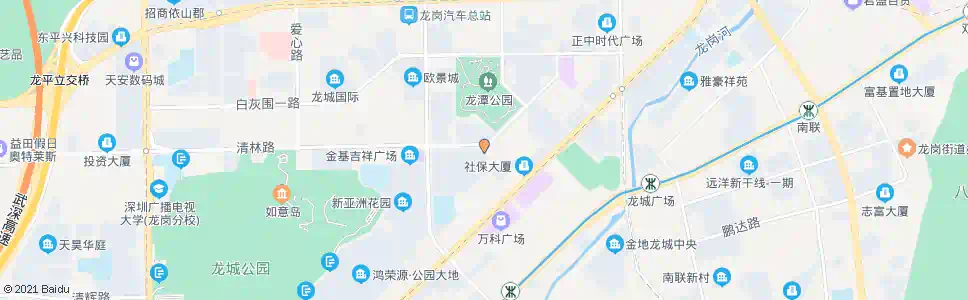 深圳深圳报业集团_公交站地图_深圳公交_妙搜公交查询2024