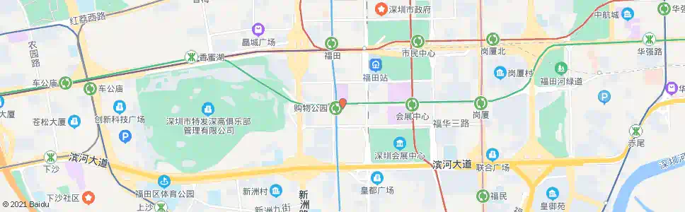 深圳购物公园_公交站地图_深圳公交_妙搜公交查询2024