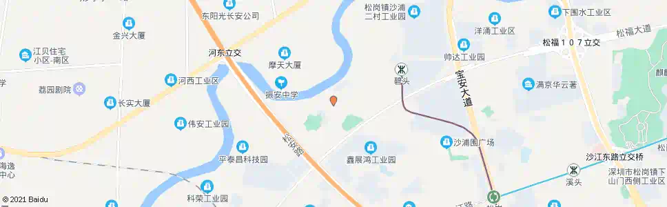 深圳碧头花园_公交站地图_深圳公交_妙搜公交查询2024