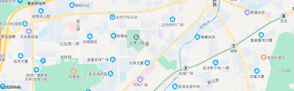 深圳龙福一村_公交站地图_深圳公交_妙搜公交查询2024