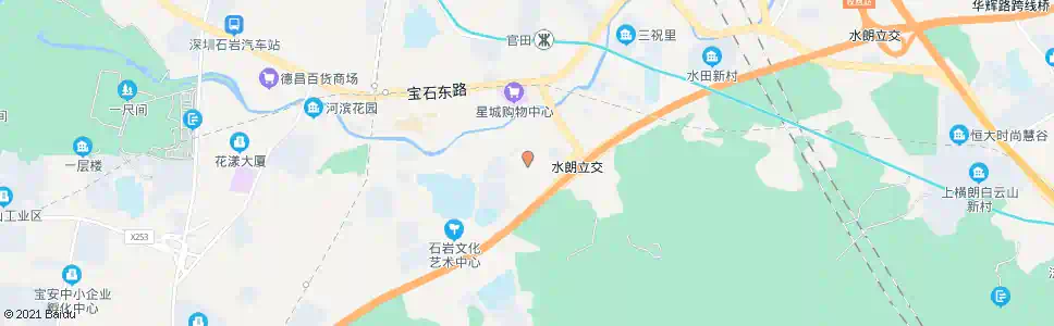 深圳海洋厂_公交站地图_深圳公交_妙搜公交查询2024