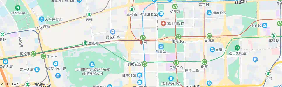 深圳深南香蜜立交1_公交站地图_深圳公交_妙搜公交查询2024