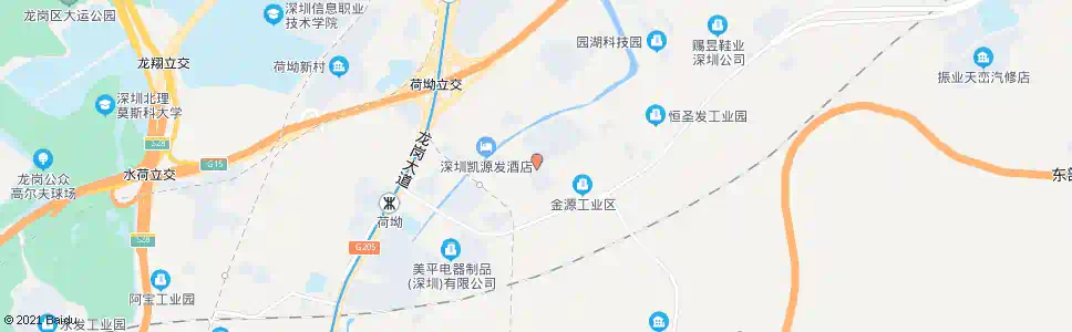 深圳百事可乐_公交站地图_深圳公交_妙搜公交查询2024