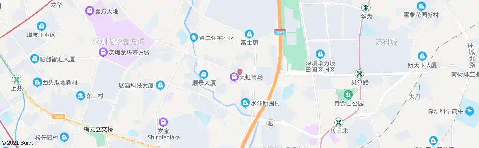 深圳东环天虹_公交站地图_深圳公交_妙搜公交查询2024