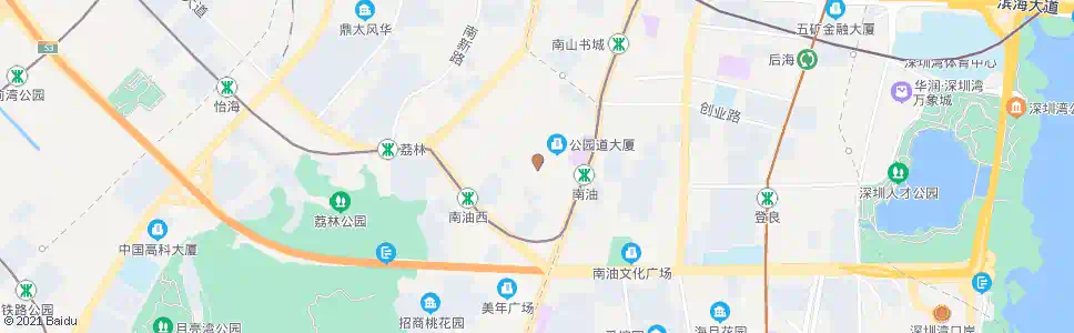 深圳飞马城_公交站地图_深圳公交_妙搜公交查询2024