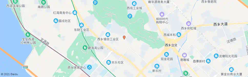 深圳西乡路口1_公交站地图_深圳公交_妙搜公交查询2024