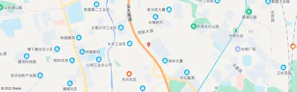 深圳杜邦公司_公交站地图_深圳公交_妙搜公交查询2024