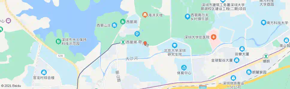 深圳清华园区_公交站地图_深圳公交_妙搜公交查询2024