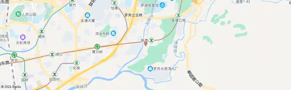 深圳罗芳新秀路口_公交站地图_深圳公交_妙搜公交查询2024