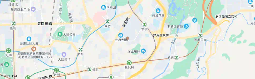 深圳华丽环岛_公交站地图_深圳公交_妙搜公交查询2024