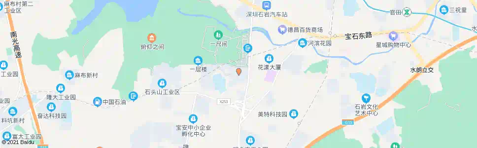 深圳石岩新村2_公交站地图_深圳公交_妙搜公交查询2024