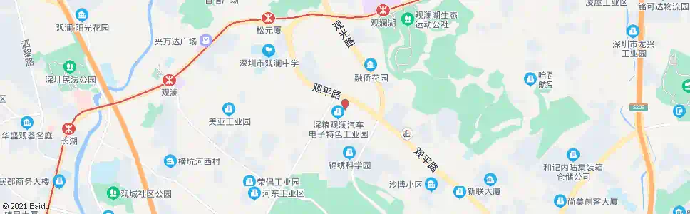 深圳粮食集团_公交站地图_深圳公交_妙搜公交查询2024