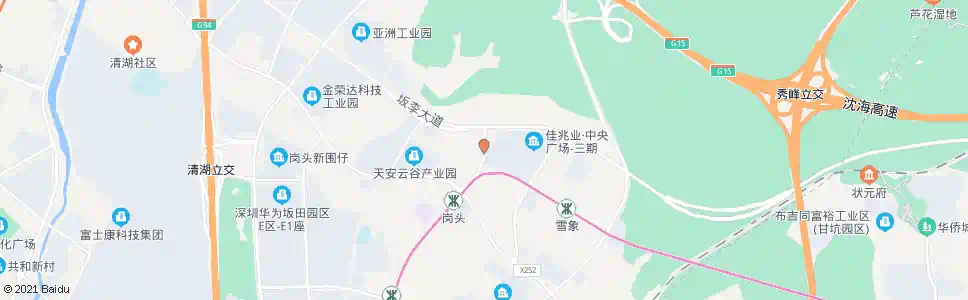 深圳佳兆业城市广场_公交站地图_深圳公交_妙搜公交查询2024