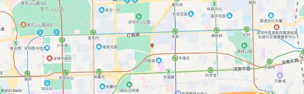 深圳华富路始发站7_公交站地图_深圳公交_妙搜公交查询2024