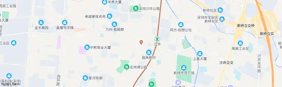 深圳壆岗大厦_公交站地图_深圳公交_妙搜公交查询2024