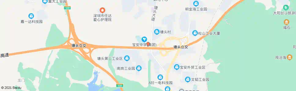 深圳塘头社区_公交站地图_深圳公交_妙搜公交查询2024