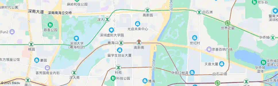 深圳金沙路南_公交站地图_深圳公交_妙搜公交查询2024