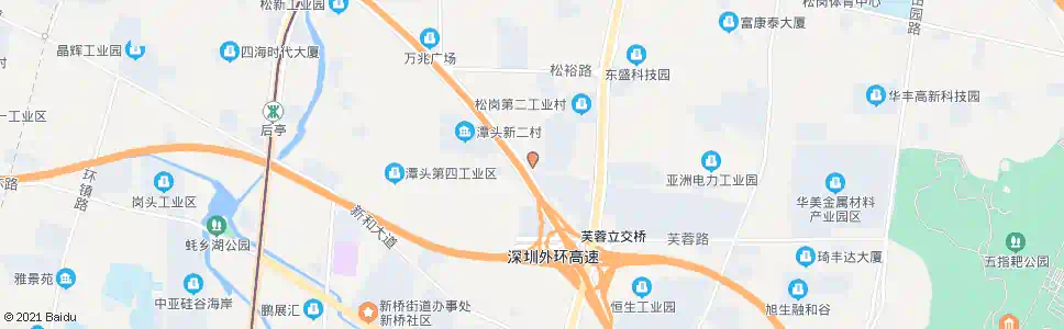 深圳潭头一村_公交站地图_深圳公交_妙搜公交查询2024