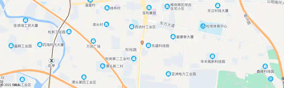 深圳松裕立交_公交站地图_深圳公交_妙搜公交查询2024