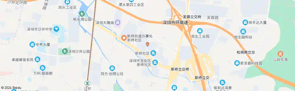 深圳洋下四区_公交站地图_深圳公交_妙搜公交查询2024