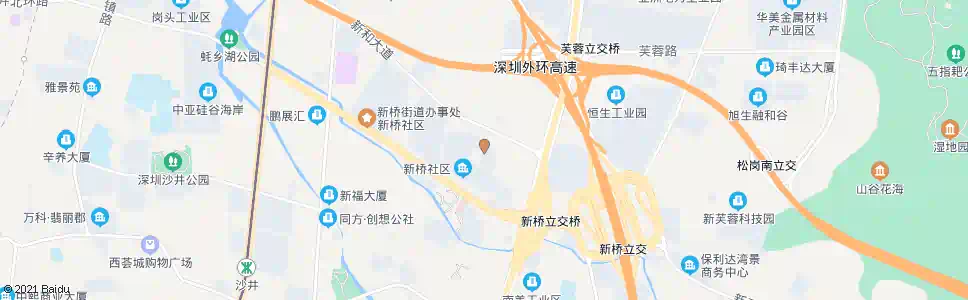 深圳沙彼高仪器公司_公交站地图_深圳公交_妙搜公交查询2024