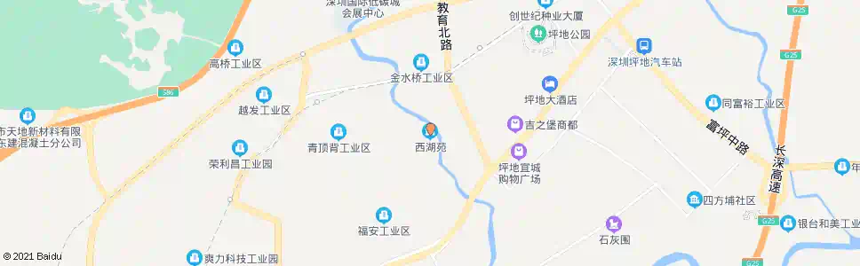 深圳西湖苑_公交站地图_深圳公交_妙搜公交查询2024