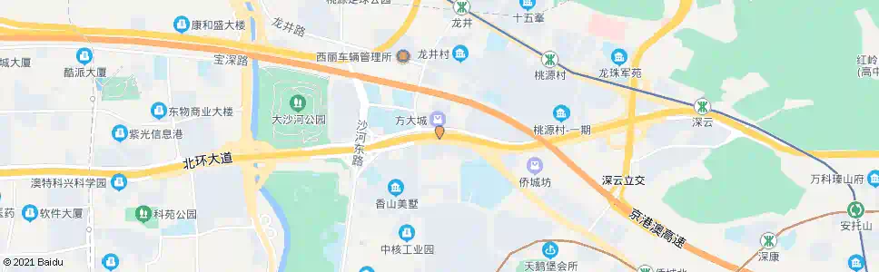 深圳北环龙井天桥_公交站地图_深圳公交_妙搜公交查询2024