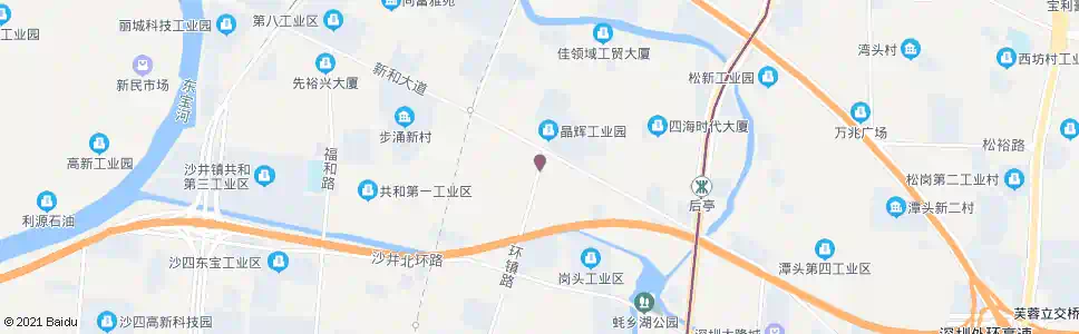 深圳步涌市场东_公交站地图_深圳公交_妙搜公交查询2024