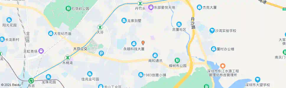 深圳南湾街道二办_公交站地图_深圳公交_妙搜公交查询2024