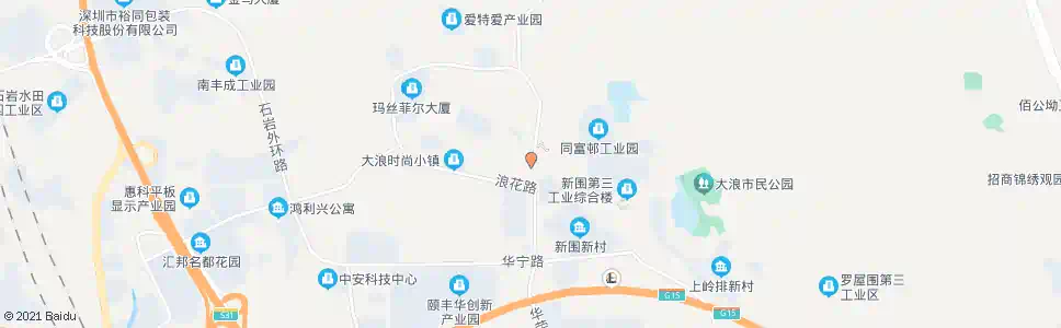 深圳浪静路口_公交站地图_深圳公交_妙搜公交查询2024