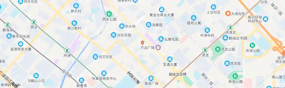 深圳泰华锦绣城_公交站地图_深圳公交_妙搜公交查询2024