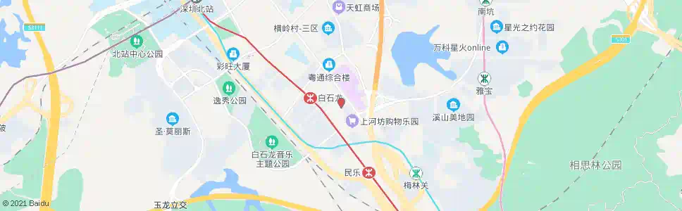 深圳惠鑫公寓2_公交站地图_深圳公交_妙搜公交查询2024