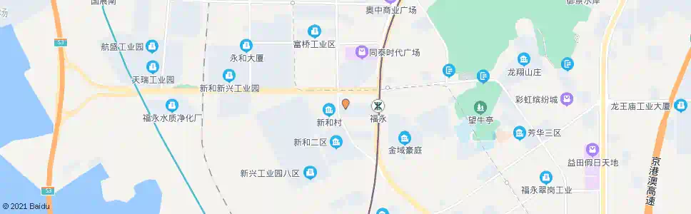 深圳红牌工业区_公交站地图_深圳公交_妙搜公交查询2024