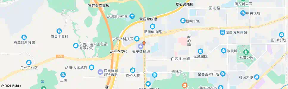 深圳龙西路口_公交站地图_深圳公交_妙搜公交查询2024