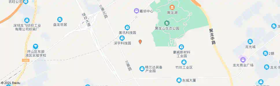 深圳翠景路口南_公交站地图_深圳公交_妙搜公交查询2024