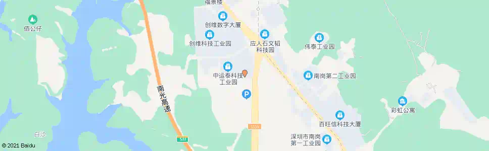 深圳宝石科技园_公交站地图_深圳公交_妙搜公交查询2024