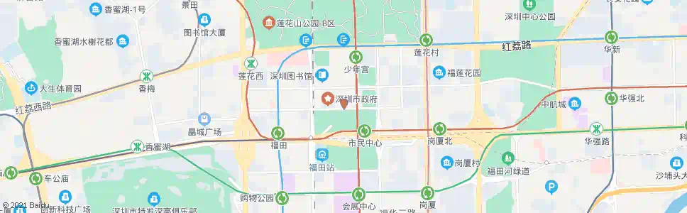 深圳裕华广场_公交站地图_深圳公交_妙搜公交查询2024