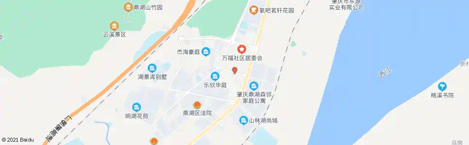 肇庆万福路东_公交站地图_肇庆公交_妙搜公交查询2024