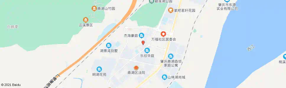 肇庆万福西路_公交站地图_肇庆公交_妙搜公交查询2024