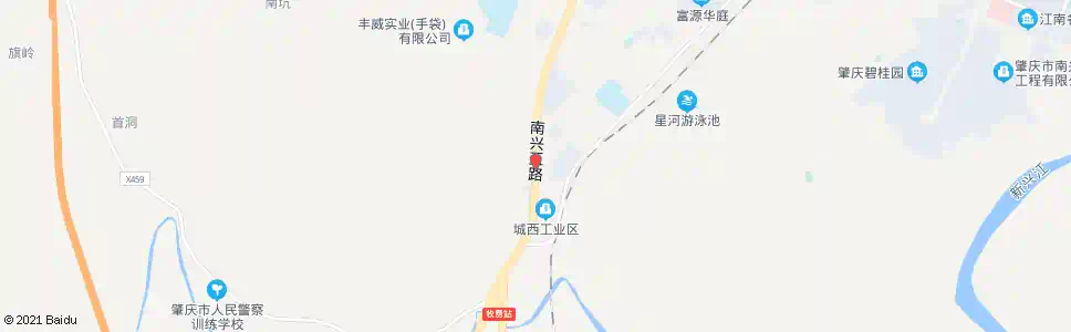 肇庆中杰鞋厂_公交站地图_肇庆公交_妙搜公交查询2024