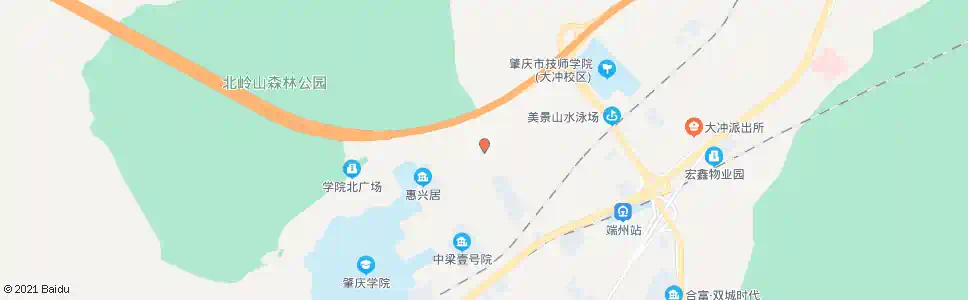 肇庆北岭山森林公园_公交站地图_肇庆公交_妙搜公交查询2024