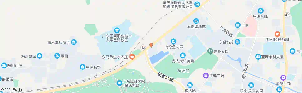 肇庆大坪路口(肇庆工商学院)_公交站地图_肇庆公交_妙搜公交查询2024