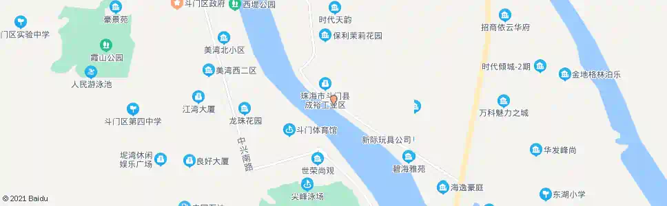 珠海成裕市场_公交站地图_珠海公交_妙搜公交查询2024