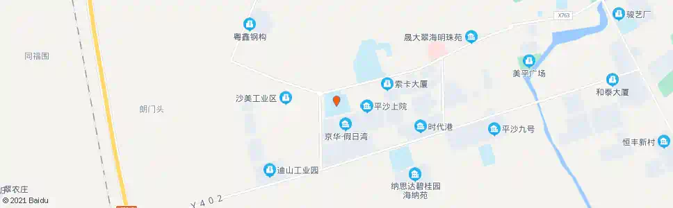 珠海平沙实验小学_公交站地图_珠海公交_妙搜公交查询2024