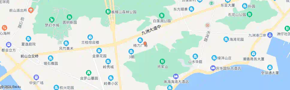 珠海石花路西_公交站地图_珠海公交_妙搜公交查询2024