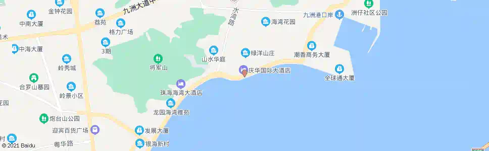 珠海庆华国际酒店_公交站地图_珠海公交_妙搜公交查询2024