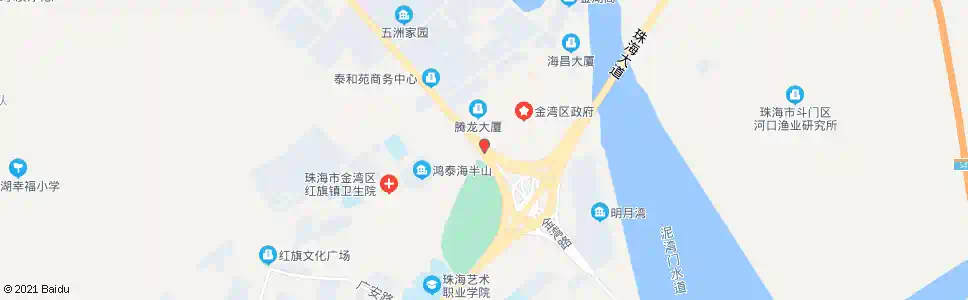 珠海白藤头_公交站地图_珠海公交_妙搜公交查询2024