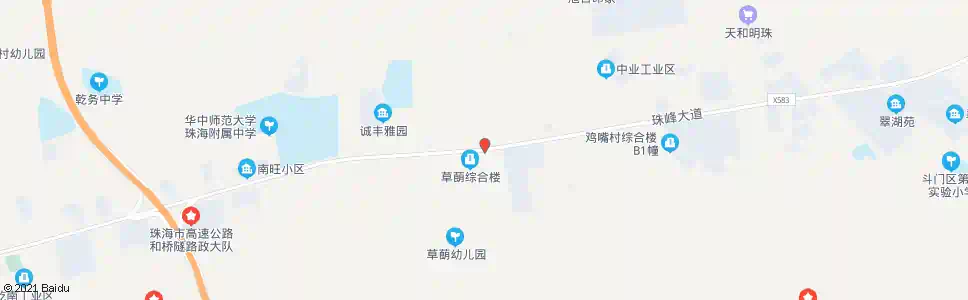 珠海草蓢路口_公交站地图_珠海公交_妙搜公交查询2024